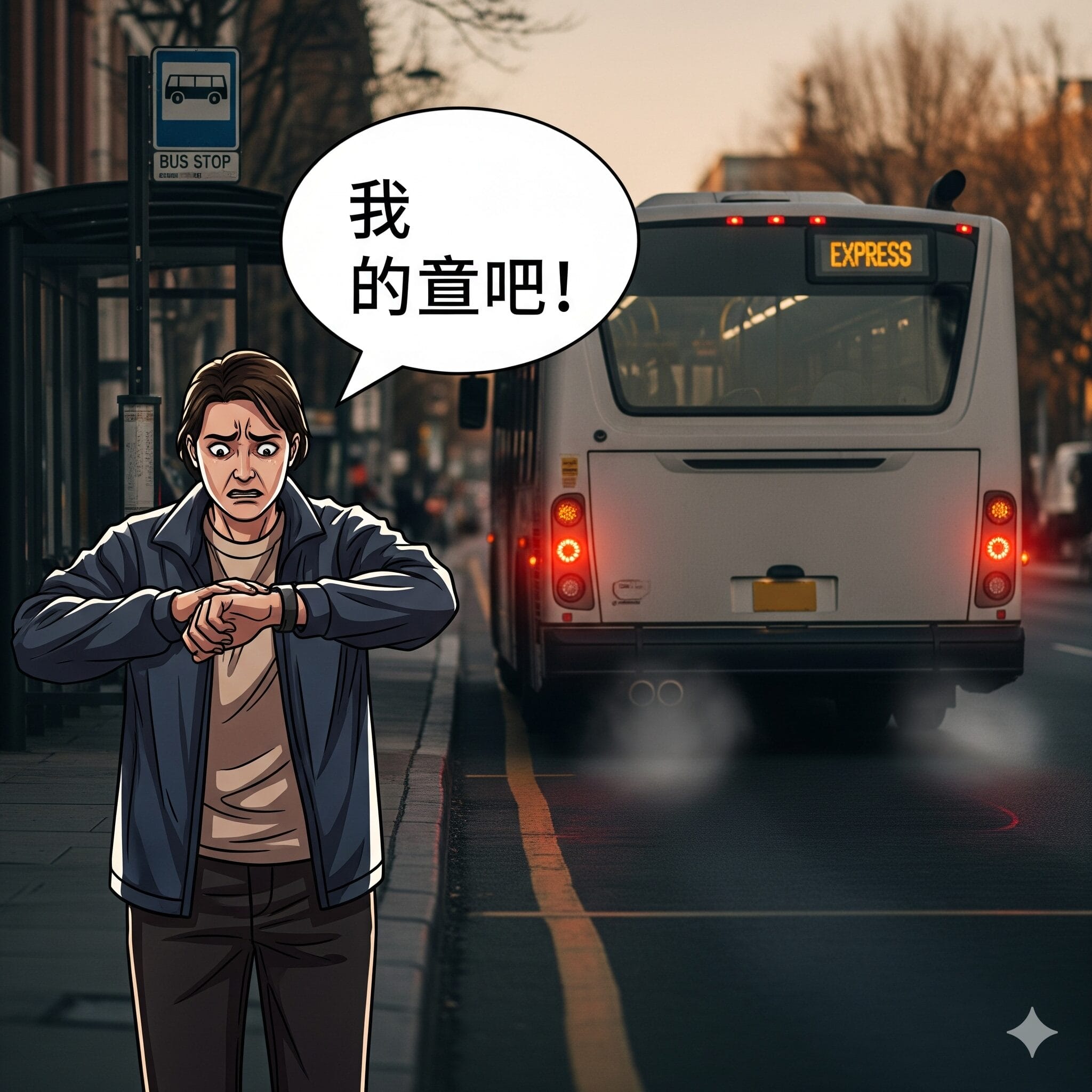 「〜しなければならない」という意味の中国語「得(děi)」のイメージ
