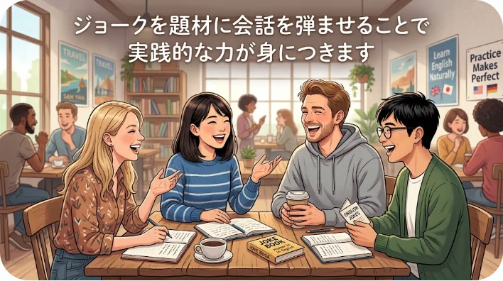 自宅でノートパソコンに向かいオンライン中国語レッスンを受ける笑顔の東アジア人