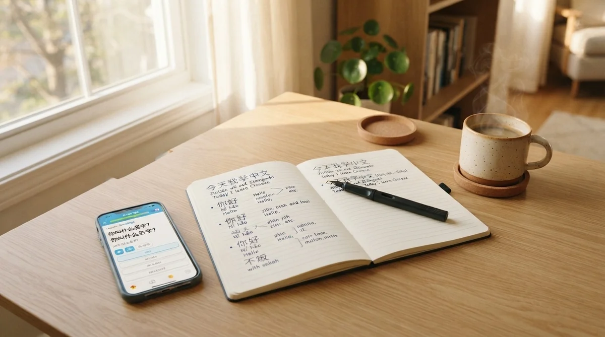 中国語の離合動詞の語順ルールを整理したノートと参考書