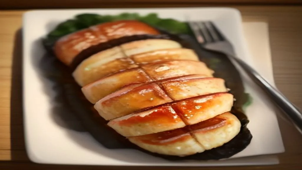 メニューを指さしながらお店のスタッフとやり取りをする手元