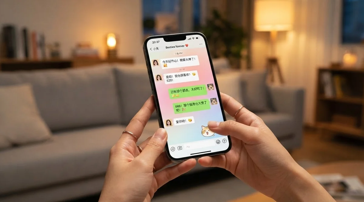 スマートフォンのチャット画面で使われる中国語の数字スラング