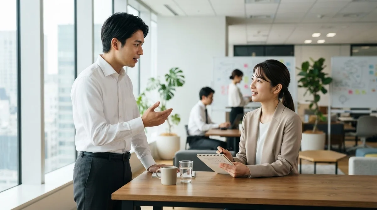中国語講師とのロールプレイ練習