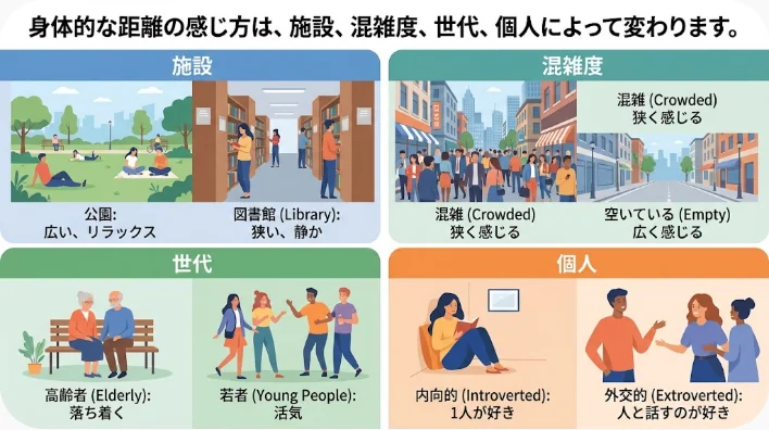 混雑した中国の鉄道駅で周囲との距離を確認しながら列に並ぶ日本人旅行者