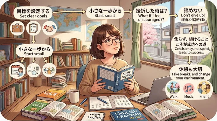 美術館の係員が日本人来館者へ撮影できないことを穏やかに案内する場面